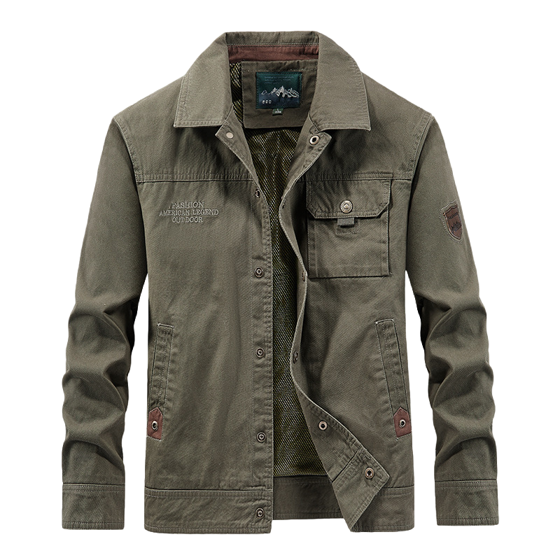 Men's Outdoor Casual Military Jacket Windbreaker