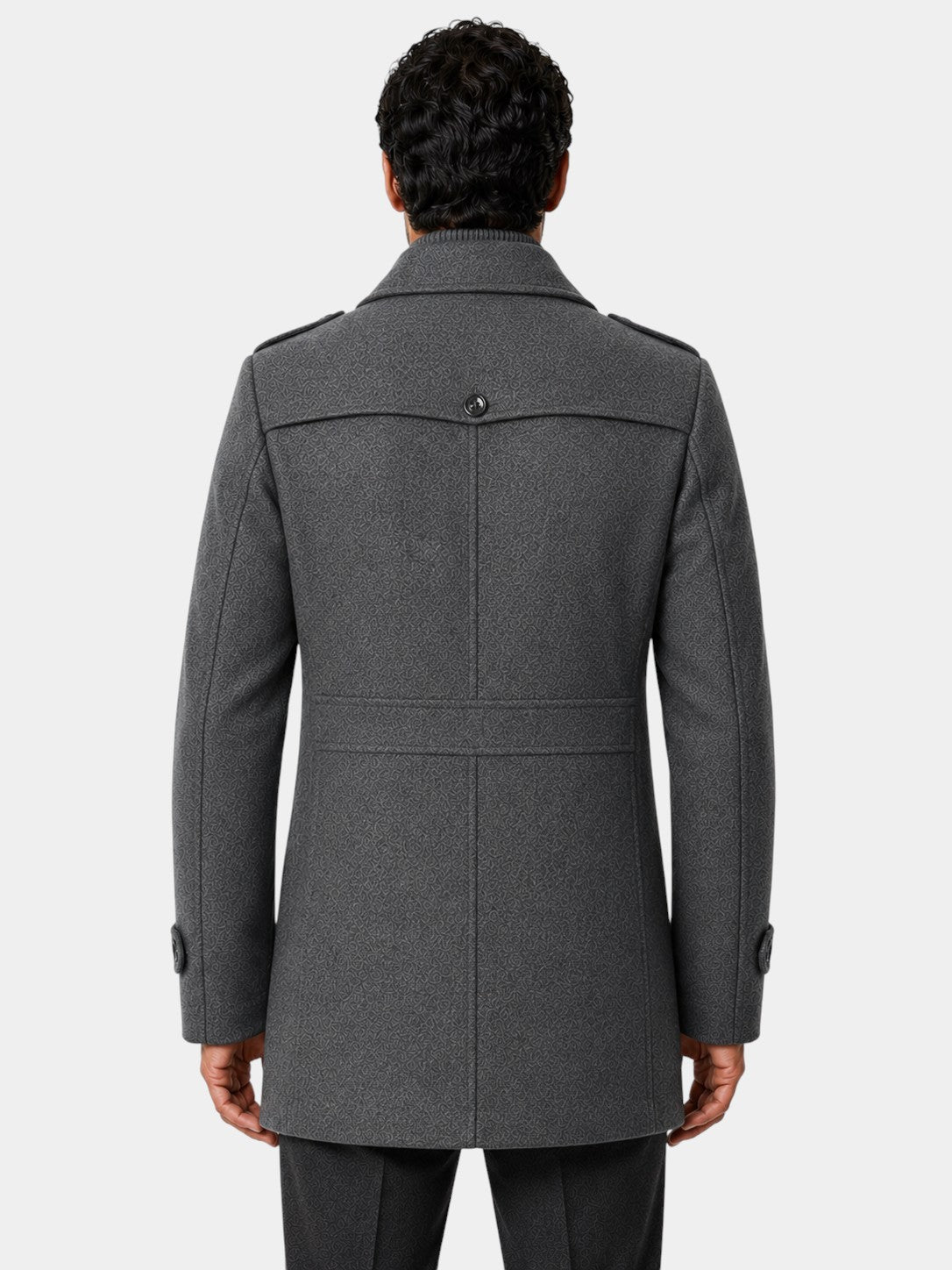 Ckesemen Double Layer Wool Coat