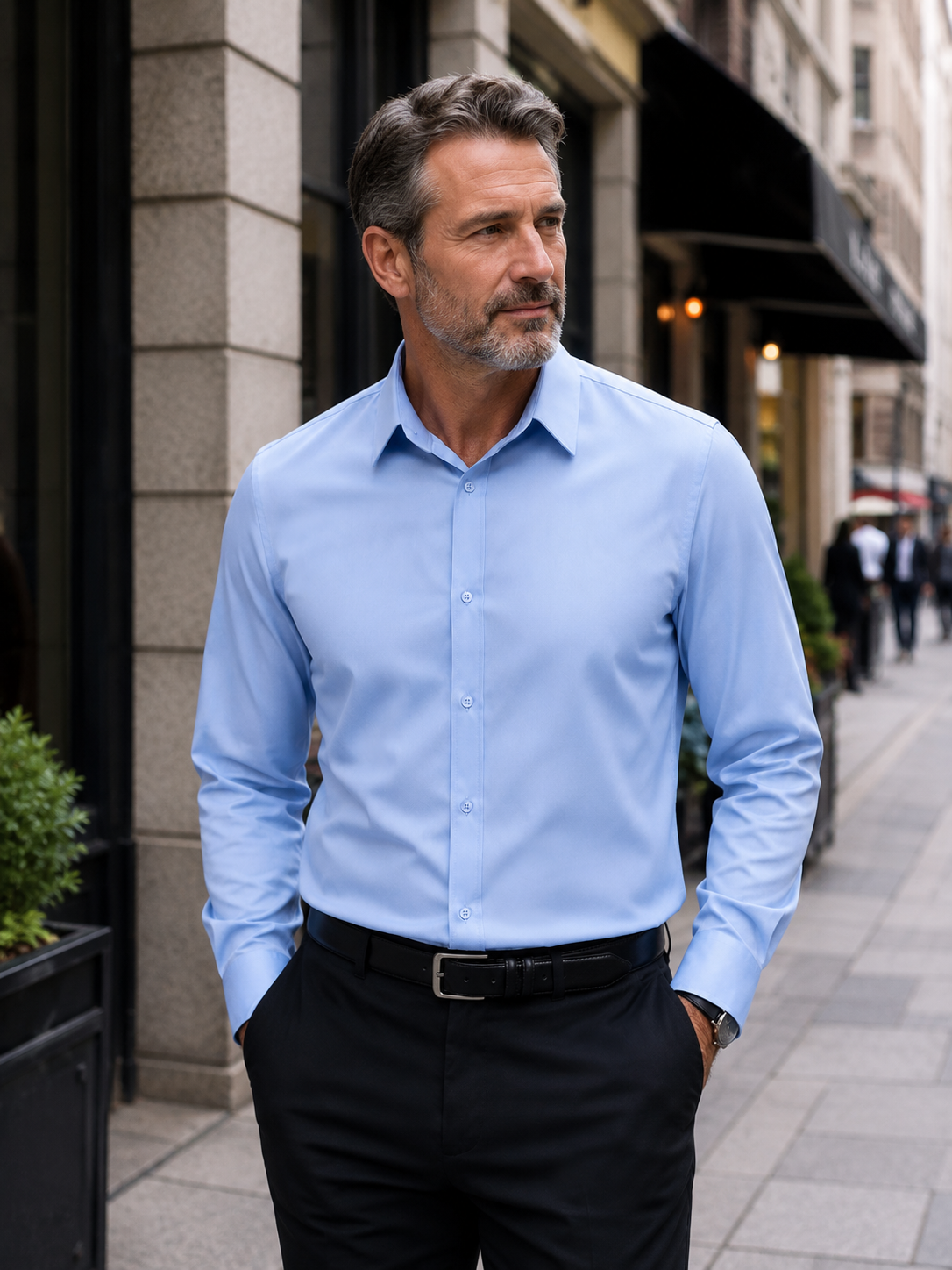 Premium Stretch Wrinkle-Resistant Daily Dress Shirt