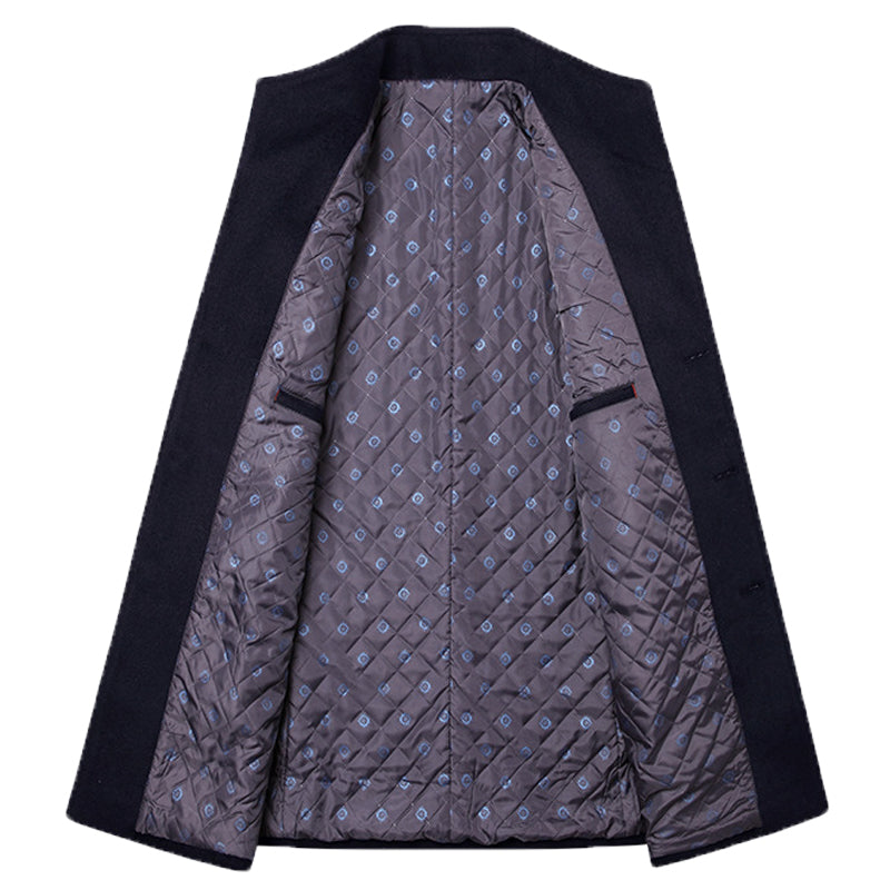 British Gentleman Winter Thick Wool Coat