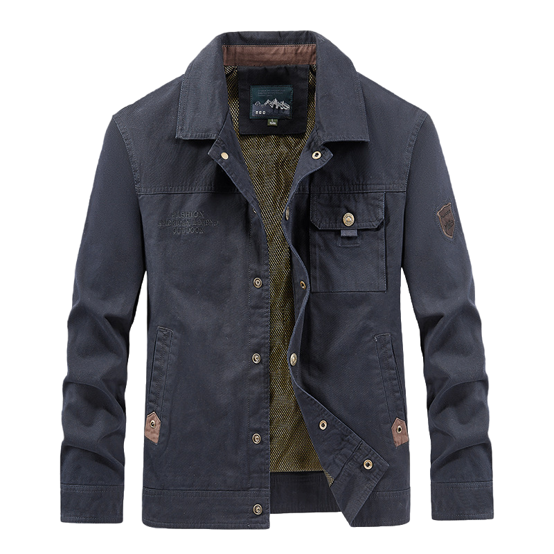 Men's Outdoor Casual Military Jacket Windbreaker