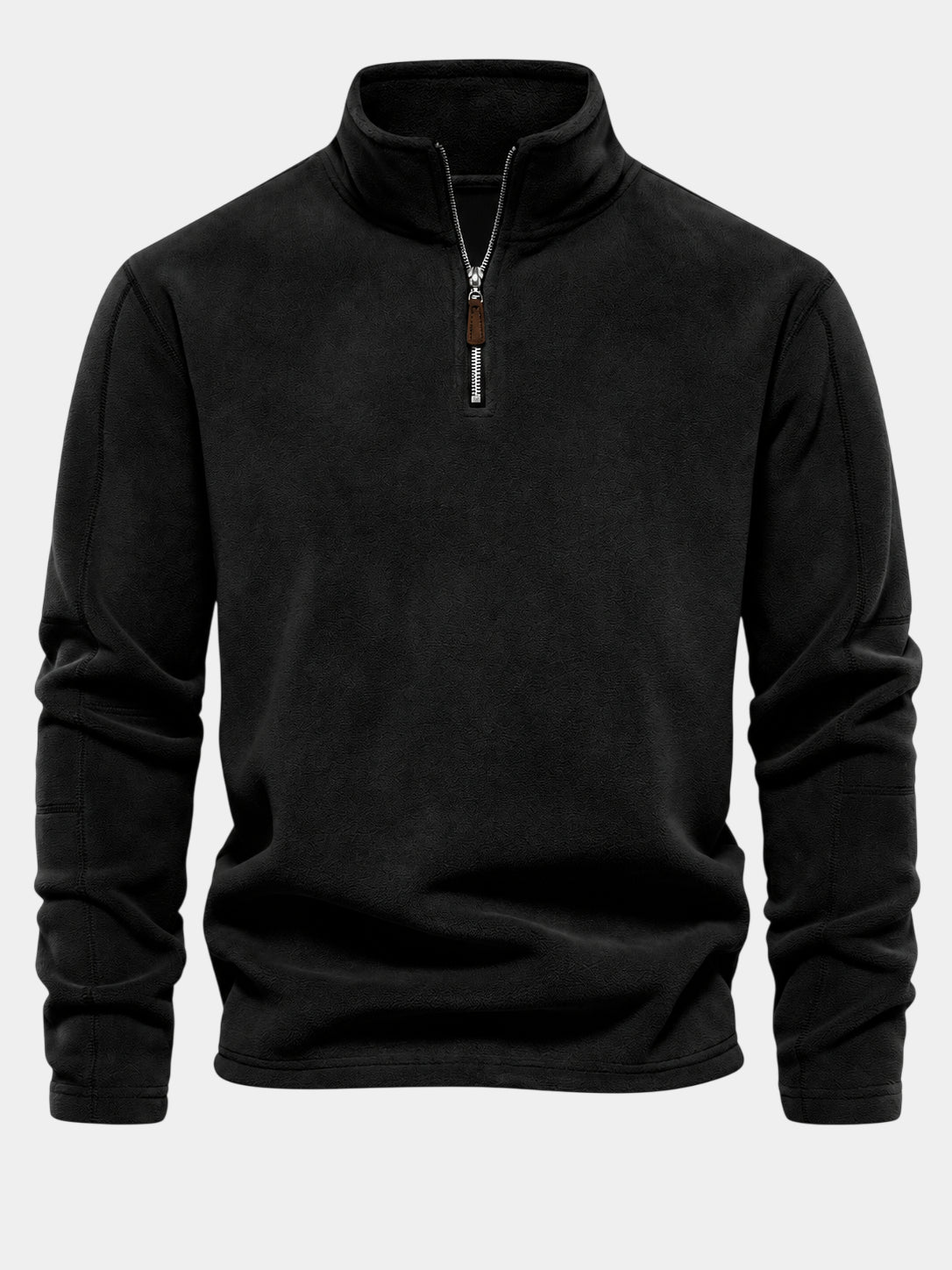 Premium Thick Stand Collar Polar Fleece Pullover