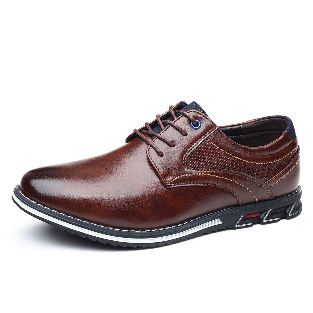 Men's Comfortable Leather Walking Office Shoes