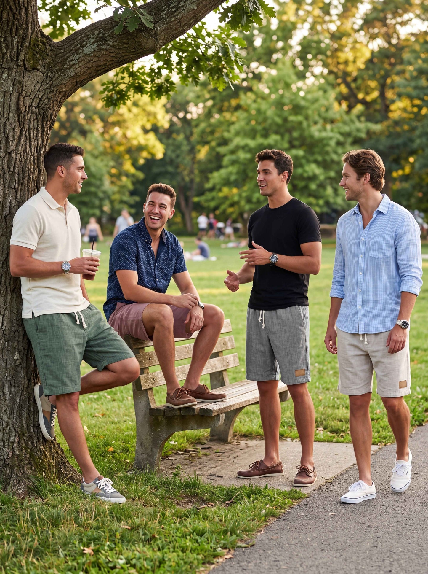 Men’s Lightweight Breathable Casual Shorts