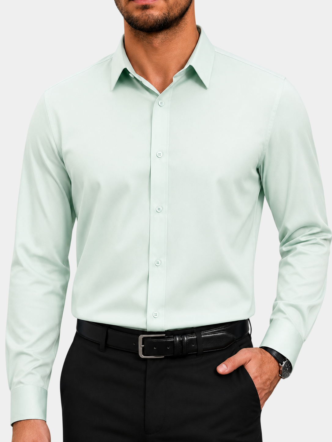 Premium Stretch Wrinkle-Resistant Daily Dress Shirt
