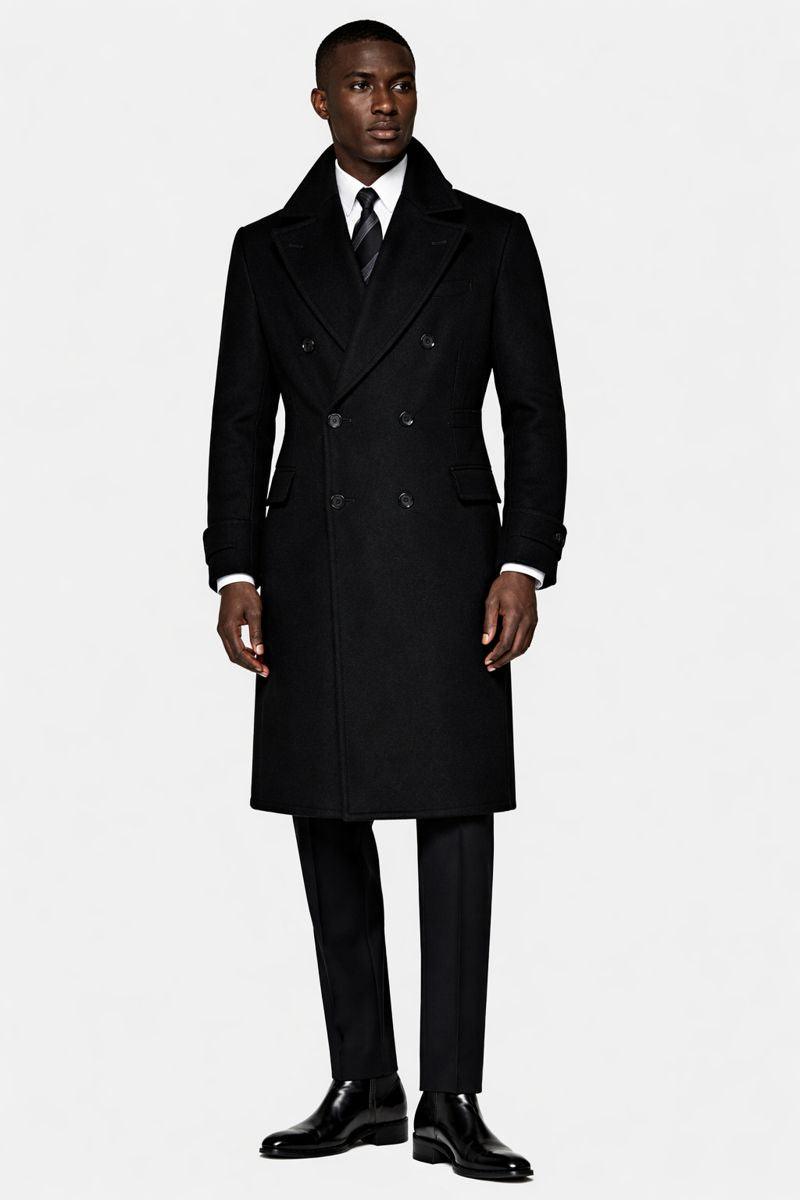 Ckesemen Long Wool Pea Coat