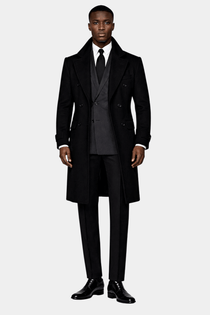 Ckesemen Long Wool Pea Coat