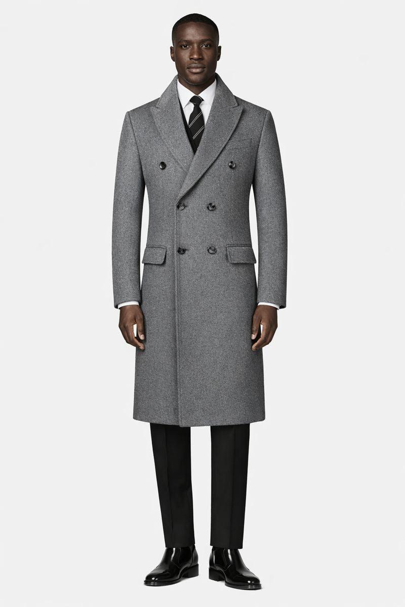 Ckesemen Long Wool Pea Coat