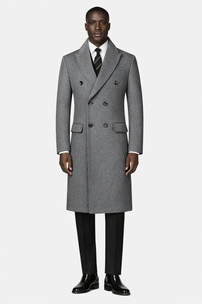 Ckesemen Long Wool Pea Coat