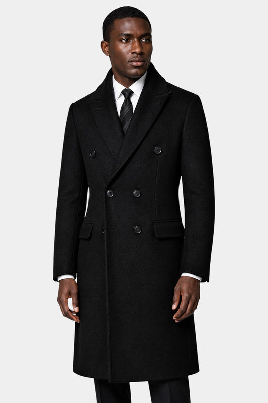 Ckesemen Long Wool Pea Coat