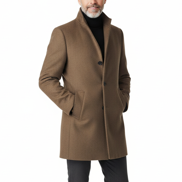 British Gentleman Premium Thick Wool Coat