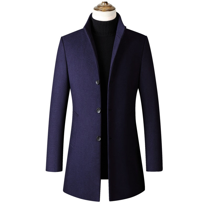 British Gentleman Premium Thick Wool Coat