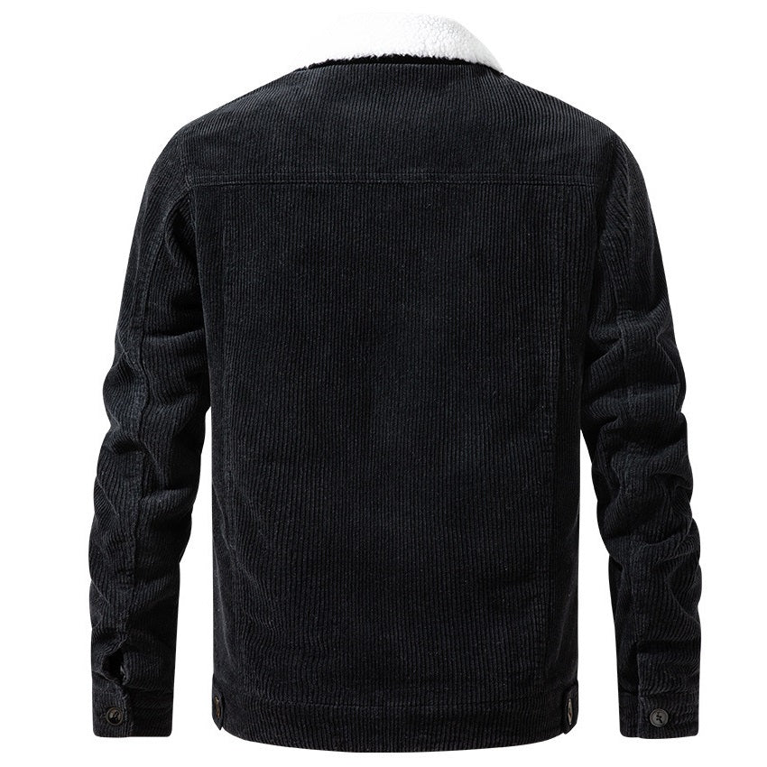 Men's Classic Fleece Lined Corduroy Jacket