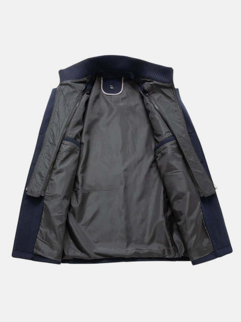 Ckesemen Double Layer Wool Coat